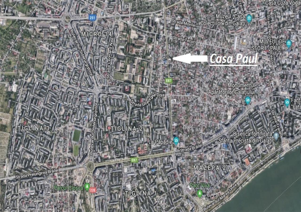 Casa Paul Hotel Galac Kültér fotó